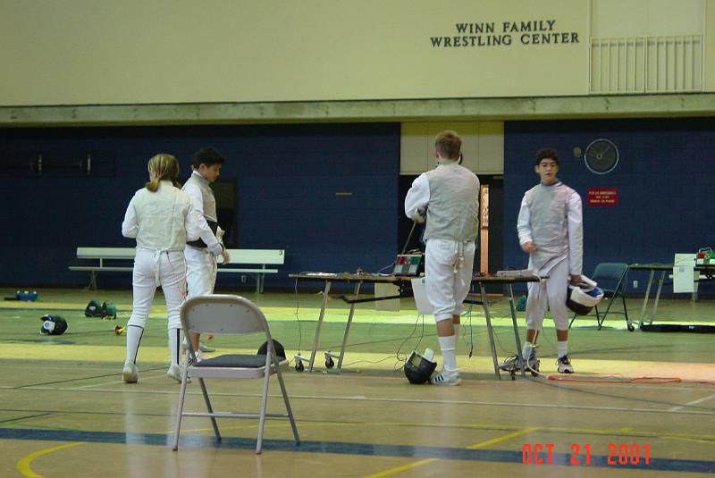 Will about to fence.JPG